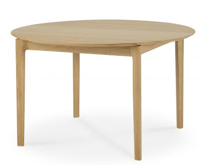 Bok Eiche ausziehbarer Tisch rund Ethnicraft